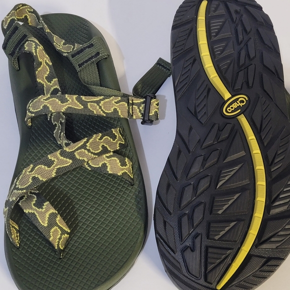 Chaco Men's Z/2 Green Camo Sandals - Picture 11 of 11